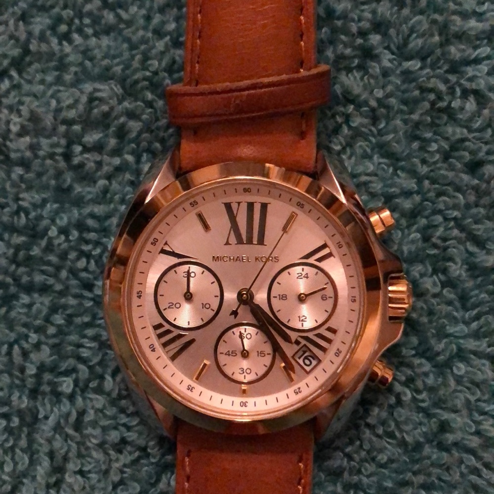 Michael Kors leather watch